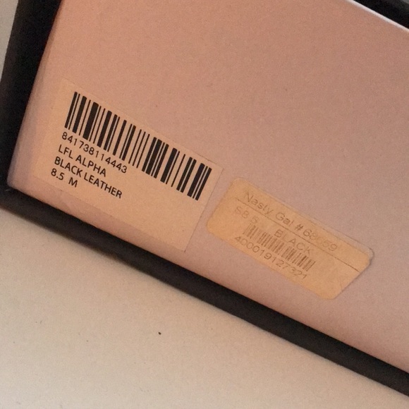 Lust for Life Black Stiletto Booties Sz 8.5 - Picture 10 of 12